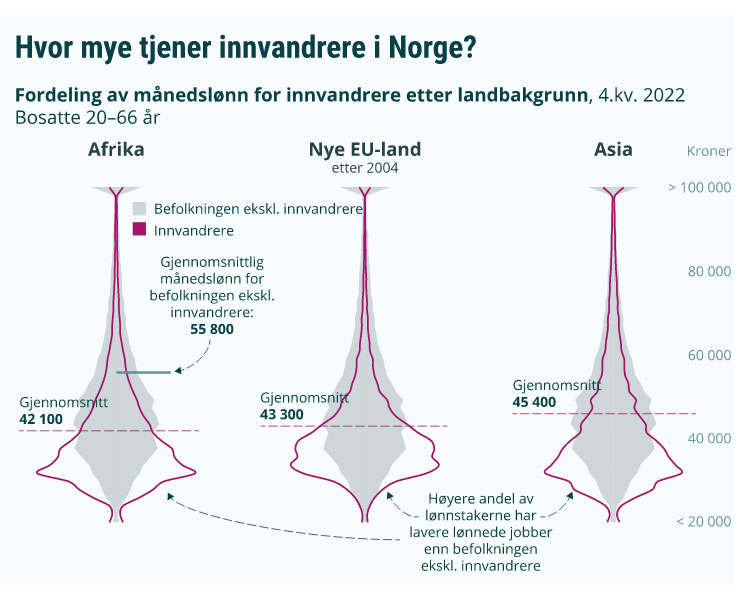 2023 innvandrere lonn utsnitt